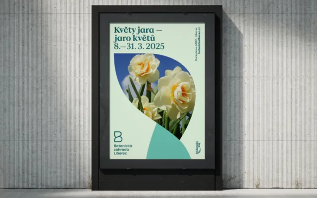 Nejstarší městská botanická zahrada, ta liberecká, má novou vizuální identitu a nové logo
