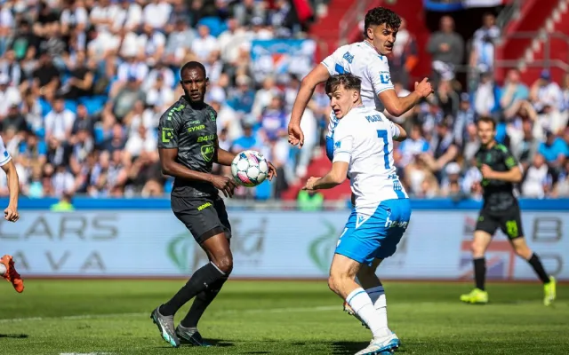 Jablonec vyhrál v Ostravě 2:1 a zkomplikoval Baníku boj o druhé místo
