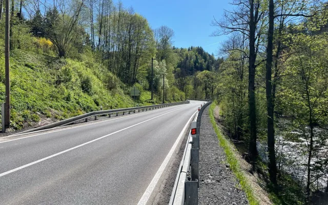 Silnice I/14 mezi Vojtěšicemi a Mladkovem je po rekonstrukci plně průjezdná