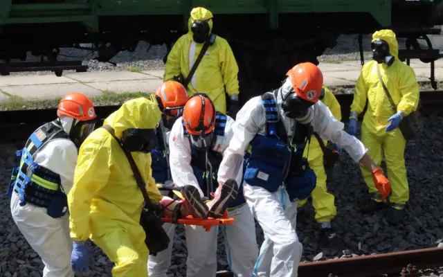 Liberečtí chemici na cvičení na Slovensku: pracovali s ostrými bojovými látkami