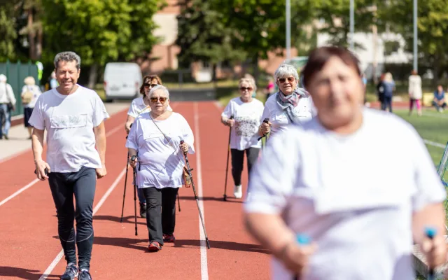 Na sportovních hrách se v České Lípě utkalo na 150 seniorů z celého kraje