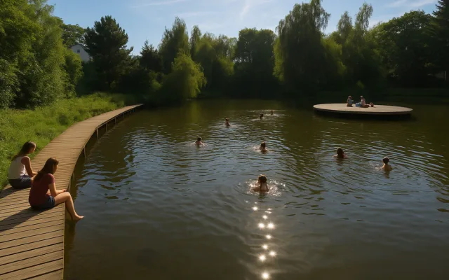 Nový park i bytový dům. Nový Bor hledá, co s prostorem za poliklinikou