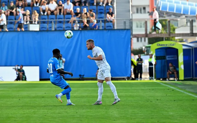 Slovan remizoval ve strhujícím utkání v Mladé Boleslavi 3:3