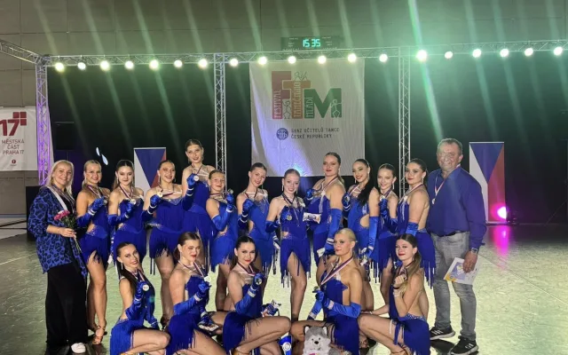 Úspěšná sezona turnovských tanečníků. Na festivalu tanečního mládí se probojovali až na vrchol