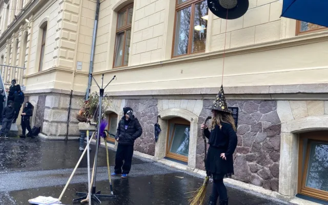 Liberec má mluvící Magický klobouk. Připomenout má autora Malé čarodějnice