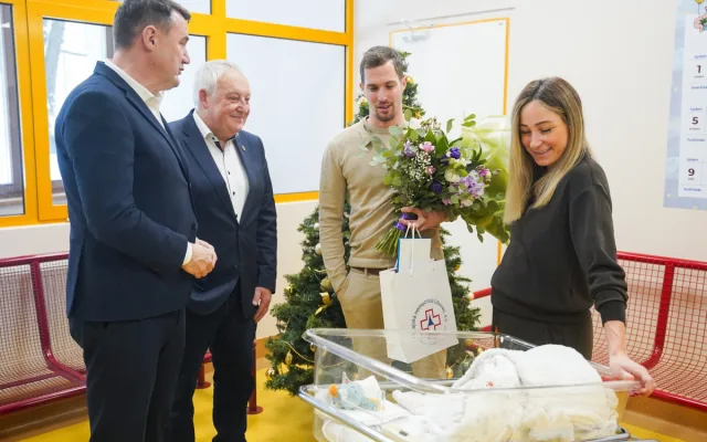 Prvním miminkem Liberce v roce 2026 je Nataniel.