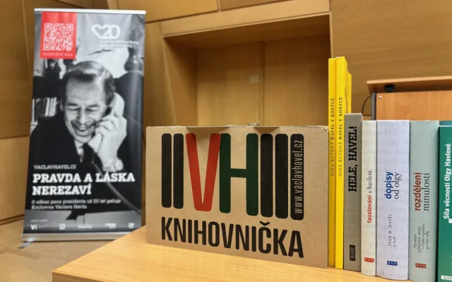 Václav Havel zemřel o 10 let dříve, dozvěděl se ekonom Sedláček v knihovně v Liberci