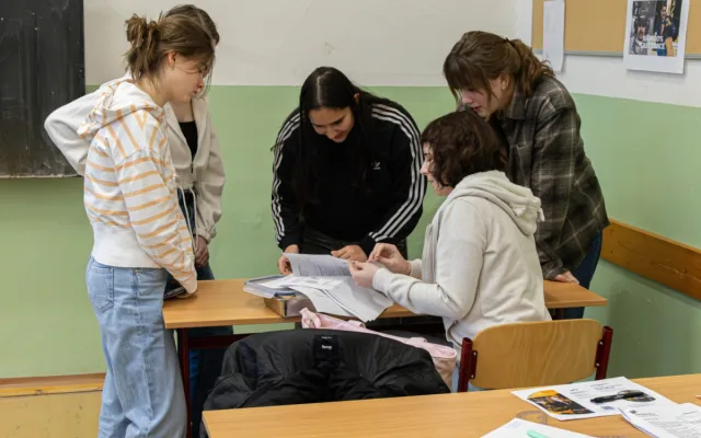Přijímačky na střední školy se blíží. Deváťáci si je vyzkoušeli nanečisto