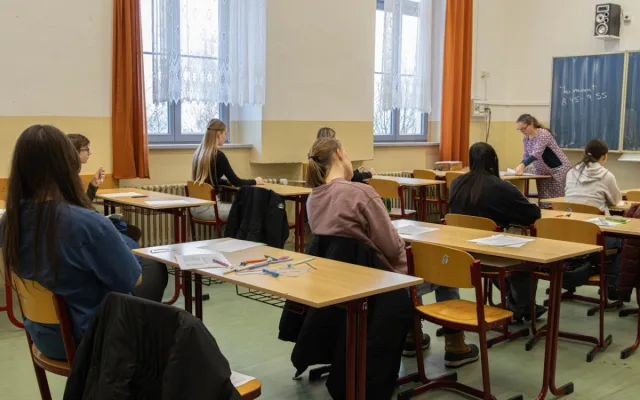 Přijímačky na střední školy se blíží. Deváťáci si je vyzkoušeli nanečisto