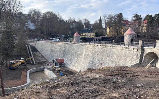 Napouštění přehrady Harcov se blíží. Liberec chystá úpravy jejího okolí za 80 milionů