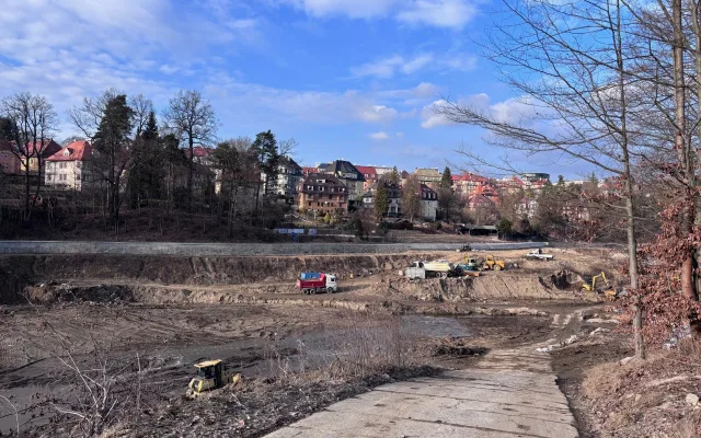 Napouštění přehrady Harcov se blíží. Liberec chystá úpravy jejího okolí za 80 milionů