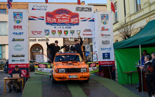 Díky za krásnou soutěž. Rallye Jizera se po 40 letech vrátila do Železného Brodu