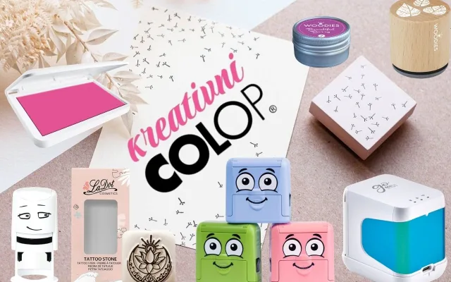 Díky novému e-shopu může mít doma kreativní razítka od COLOPu opravdu každý