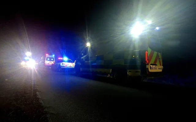 Při nehodě v Hrádku nad Nisou – Dolní Suché byli večer zraněni čtyři lidé