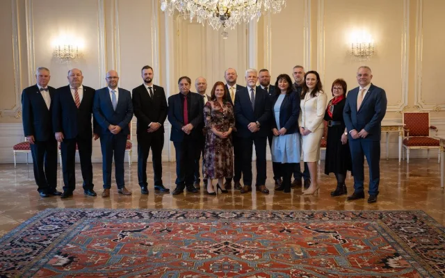 Starosty vítězných obcí přijal prezident