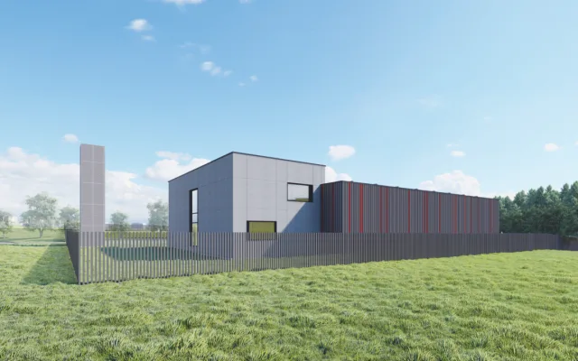 Architektonická studie budovy Sboru hasičů města Turnov