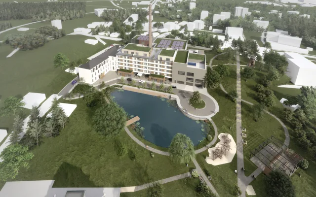 V Hrádku vzniká nový park za skoro sto milionů korun