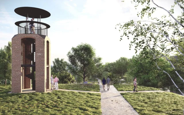 V Hrádku vzniká nový park za skoro sto milionů korun