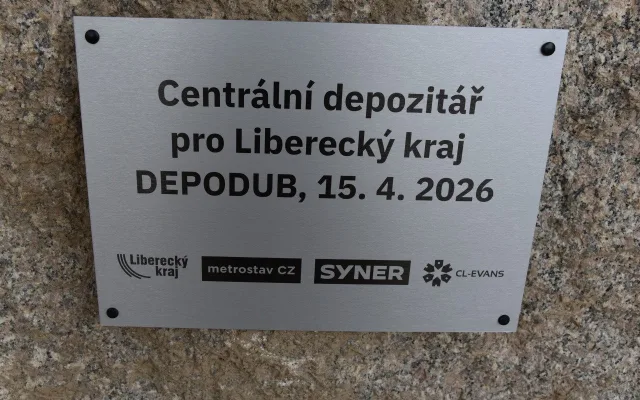 Liberecký kraj zahájil stavbu centrálního depozitáře