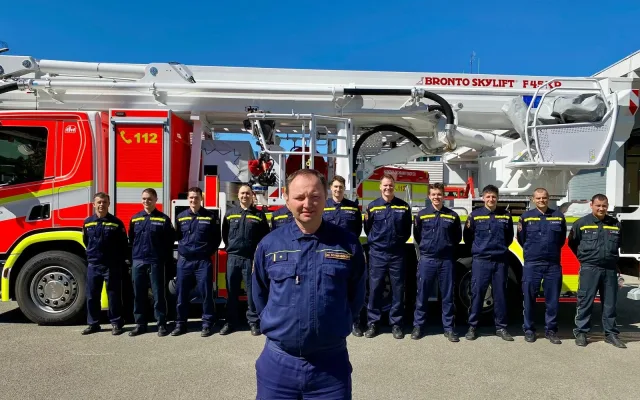 Hasičem roku je českolipský velitel profíků Dan Schwamberger, ocenění získal za záchranu života