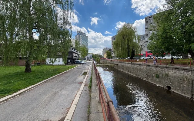 Liberec začne svou část náplavky, okolo Rybníčku, budovat už letos