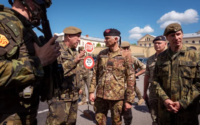 Liberecké kasárny hostily mezinárodní cvičení NATO, zapojily se vojáci z Francie, Británie i USA