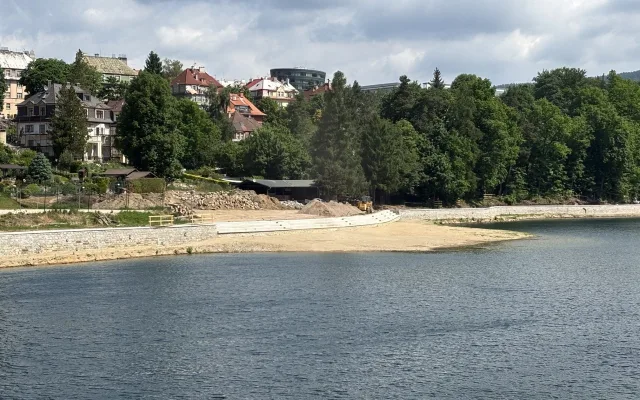 Konečně. Hráz liberecké přehrady je po rekonstrukci znovu přístupná veřejnosti