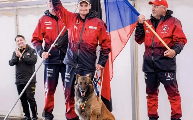 Světový úspěch: Liberecký policejní psovod bral se svým psem Alligatorem bronz z MS