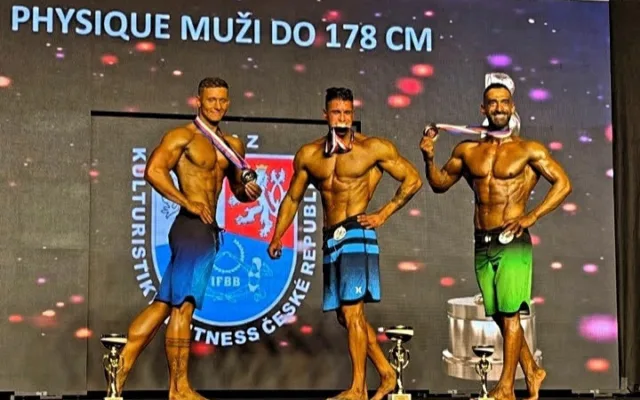Policista z liberecké dopravky ovládl Mistrovství ČR ve fitness, jeho forma neměla konkurenci