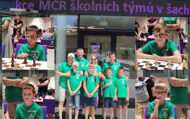 Šachisté libereckých škol bojovali ve Zlíně na Mistrovství ČR