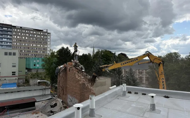 Liberecká nemocnice dokončila novou teplárnu, stará ustoupí novému pavilonu