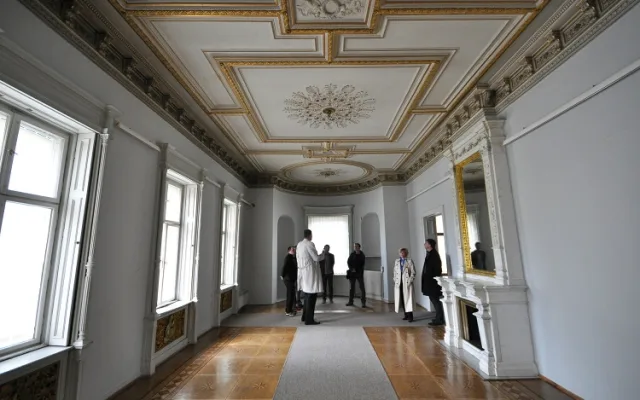 Pohled do Liebiegova paláce