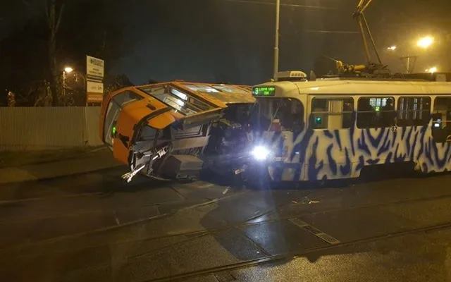 Srážka tramvají