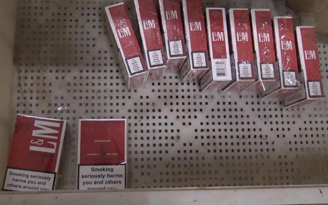 Nelegální výrobna cigaret