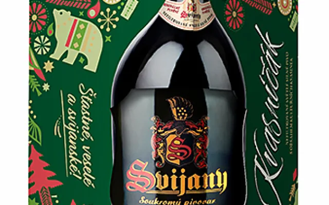 Vánoční balení piv Svijany