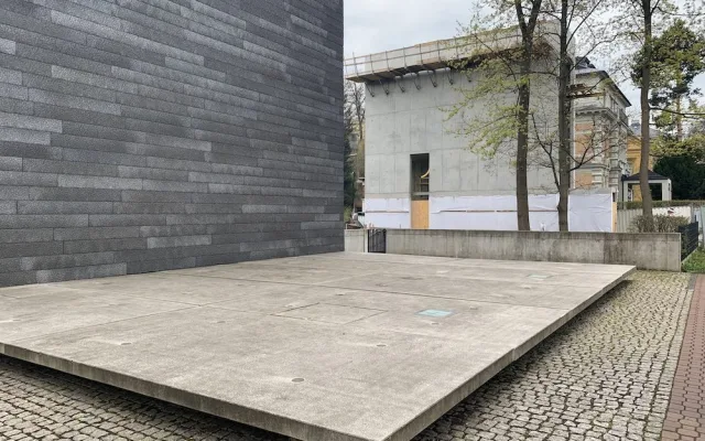 Stavba penzionu na Masarykově třídě