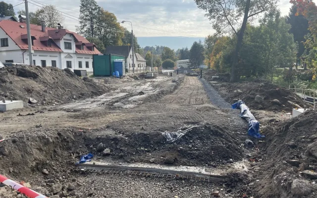 Modernizace tramvajové tratě do Jablonce