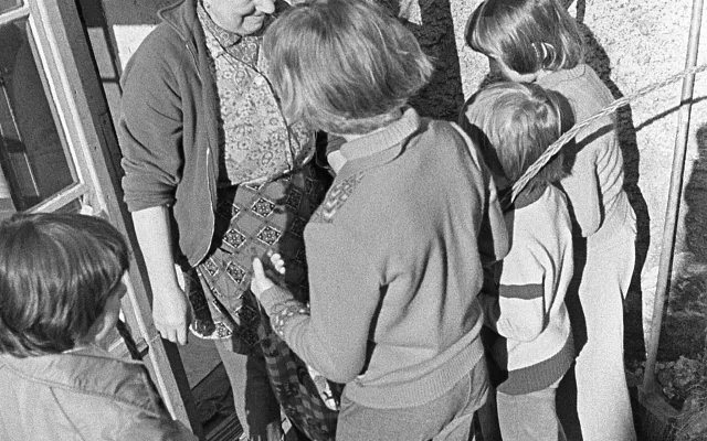 Koledníci v Liberci v roce 1979
