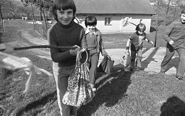 Koledníci v Liberci v roce 1979