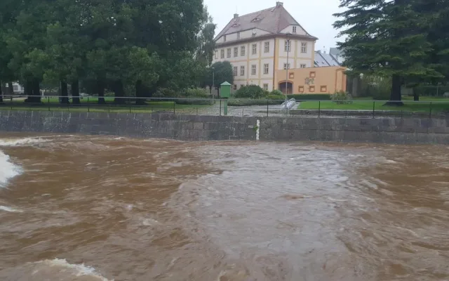 Smědá v sobotu ráno ve Frýdlantě