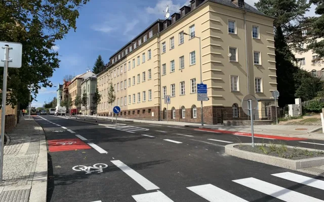 Rekonstrukce Sokolské ulice je u konce