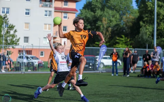 Velký úspěch malých házenkářů z Liberce. Na házenkářském festivalu urvali stříbro
