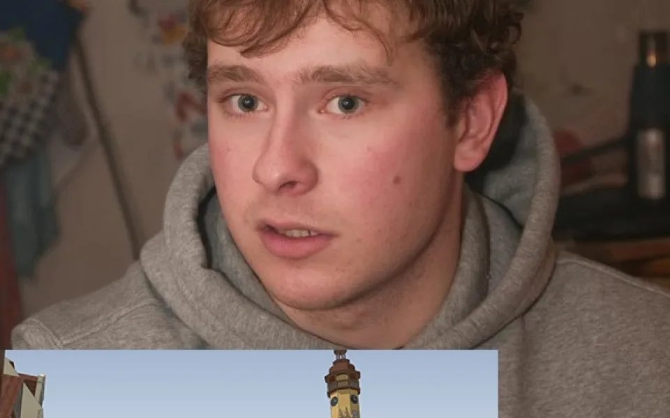 Autor 3D modelu Petr Meyer