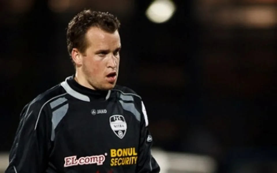 Lukáš Hroššo v dresu Nitry. Foto: fcnitra.sk