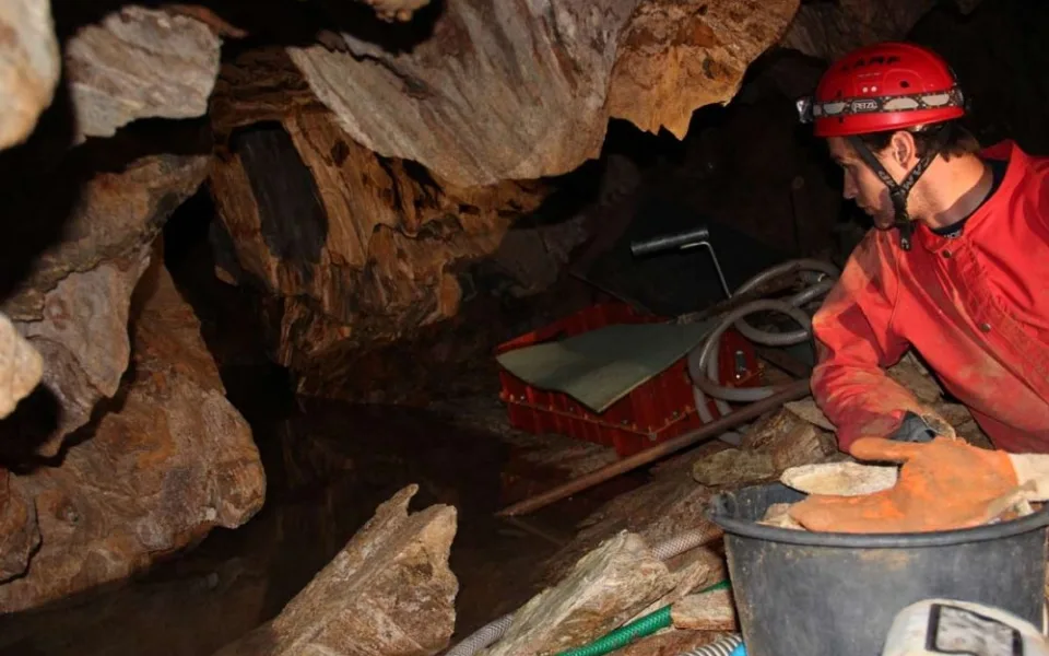 Speleolog. Ilustrační foto: Tyncanskykras.cz
