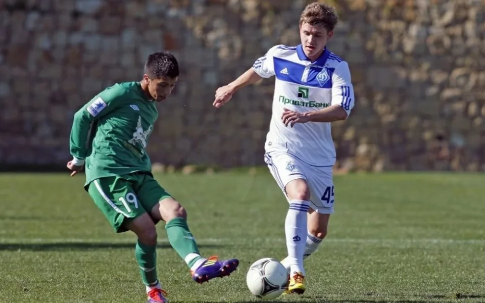 Vladislav Kalitvintsev (vpravo. Foto: Dynamo Kyjev