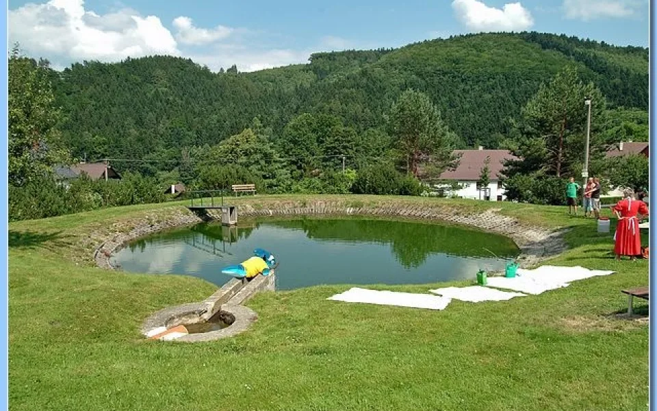 Rybníček v Andělské Hoře. Foto: Chrastava.cz