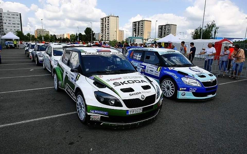 Rally Bohemia 2013. Foto Facebook soutěže