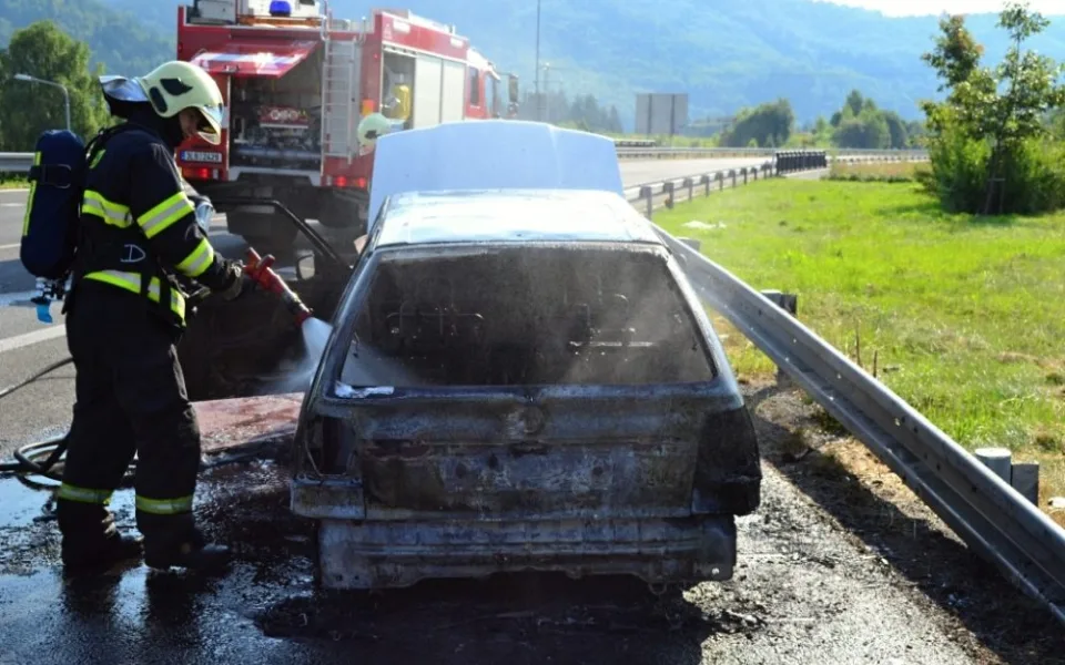 Požár Felicie. Foto: HZSLK
