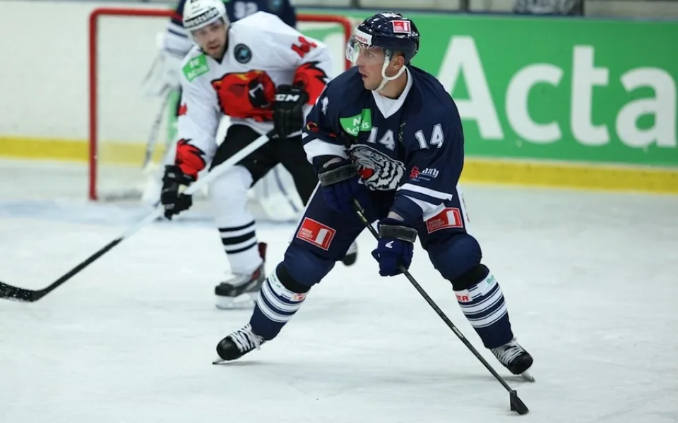 Bílí Tygří nezvládli ani třetí zápas. Ve Švédsku těsně podlehli Brynäs. Ilustrační foto: bilitygri.cz